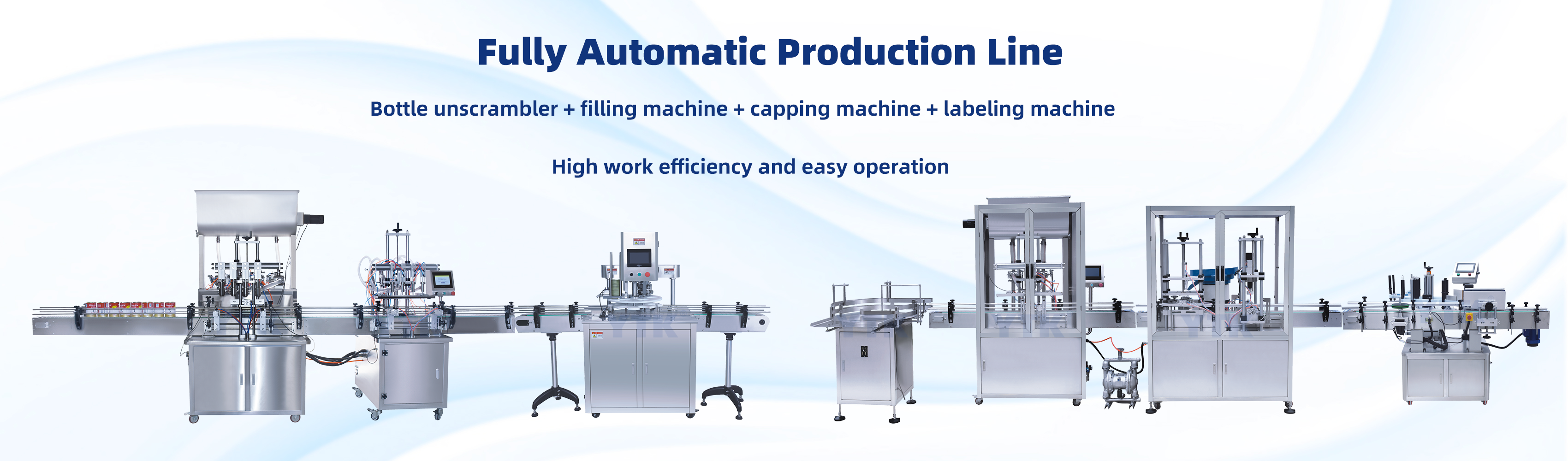 Factory of Automatic Filling Machine and Labeling Machine