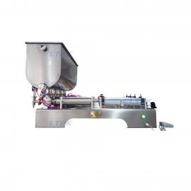 Four head semi-automatic paste filling machine